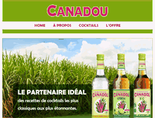 Tablet Screenshot of canadou.com
